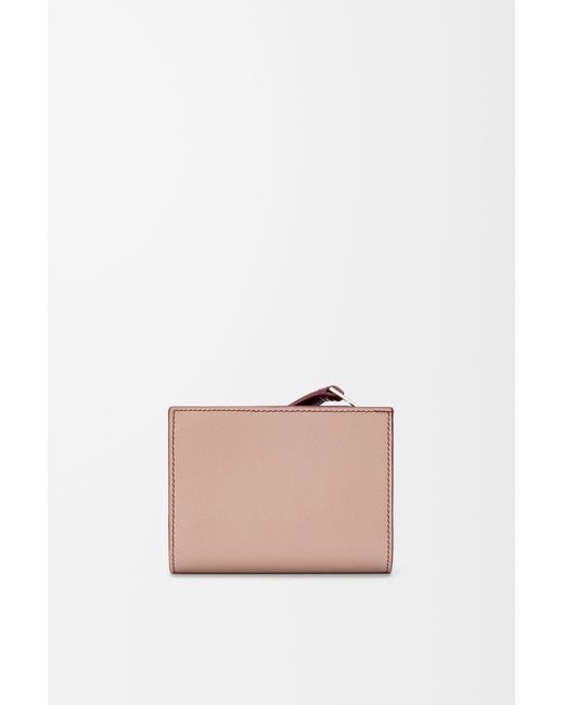 Loewe Purple Snap Wallet