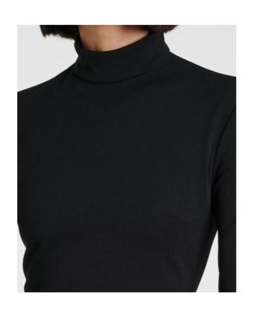 Solace London Black Viviana Embellished Gown