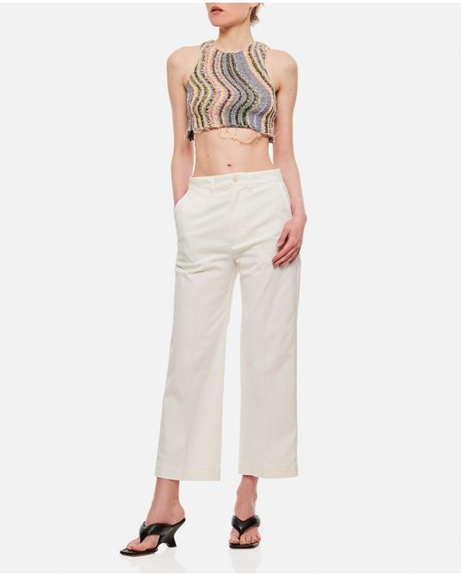 Polo Ralph Lauren Multicolor Wide-Leg Chino Pants