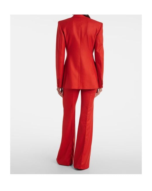 Gabriela Hearst Red Long Sleeve Jacket