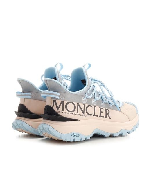 Moncler Blue Trailgrip Lite 2 Lace-Up Sneakers