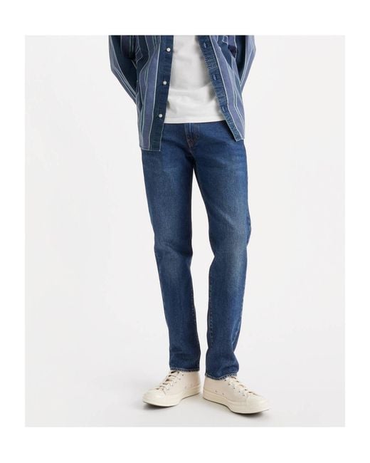 Levi's Blue 502 Taper Authentic Soft Jeans for men