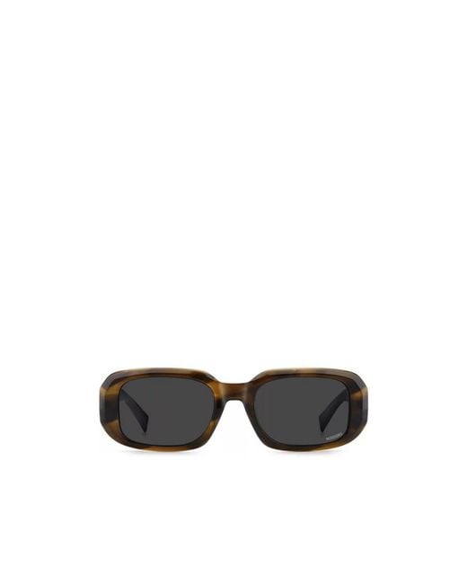 Missoni White Rectangular Acetate Sunglasses
