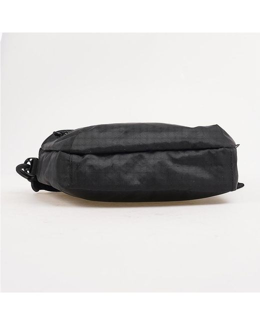 NANGA Black Zippered Shoulder Bag for men