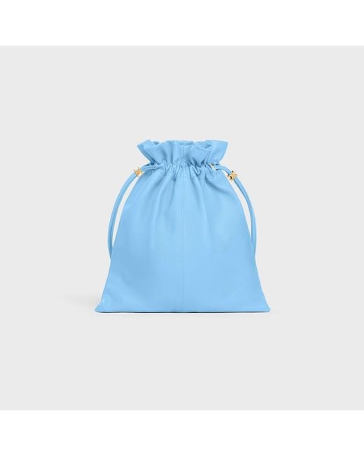Céline Blue Small Crystal Pouch