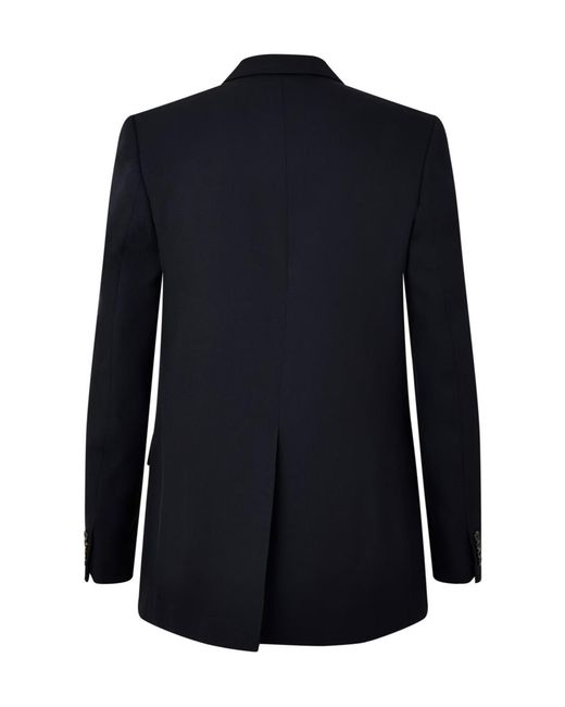 Gucci Blue Single Breasted Contrast Color Blazer for men
