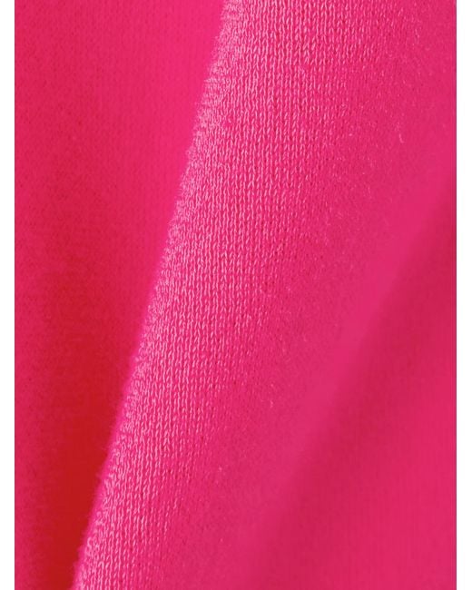 The Elder Statesman Pink Cotton And Cashmere-Blend Shorts