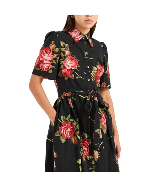 Dolce & Gabbana Black Long Dress