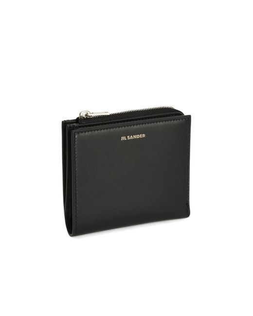 Jil Sander Black Mini Wallet for men
