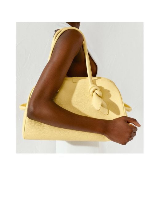 バッグ・カバンその他 JACQUEMUS WOMEN The Small Turismo Bowling Bag Light Yellow The Small Turismo Bowling Bag Light Yellow | The Webster