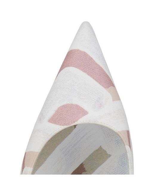 Christian Louboutin White Miss Z Pointed Toe Pumps