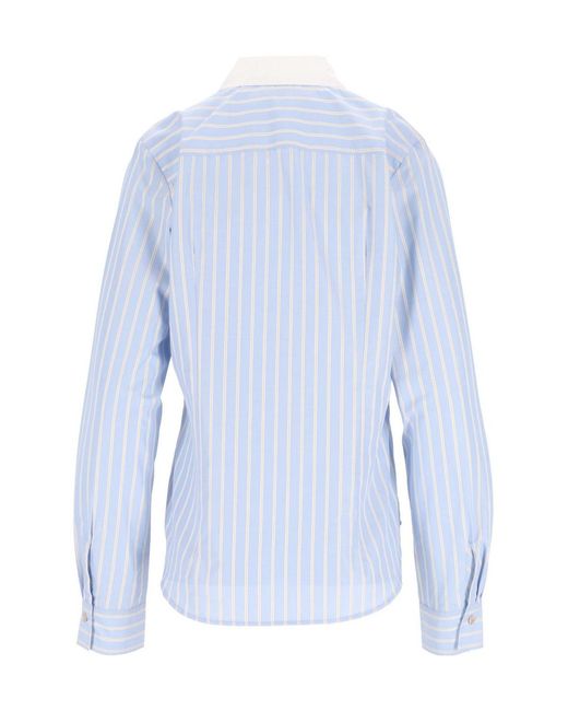 Forte_forte Blue Shirt With French Collar