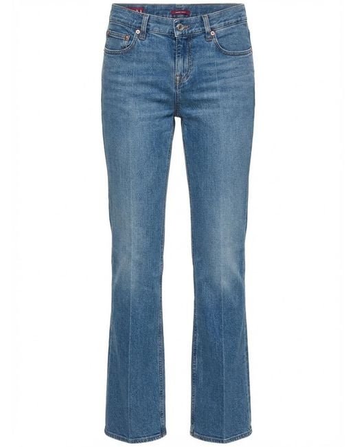 Gucci Blue Logo Patch Denim Jeans