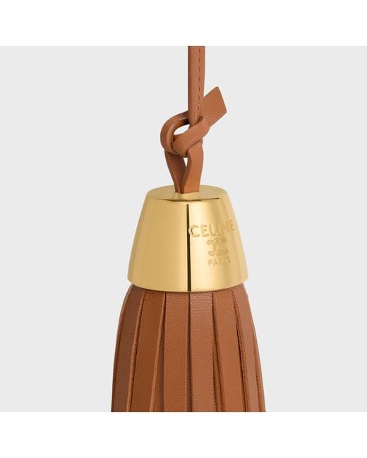 Céline White Tassel Charm