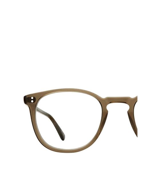Garrett Leight Metallic Kinney Glasses for men