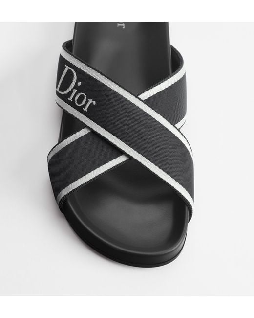 Dior Blue Iviera Aqua Sandal for men