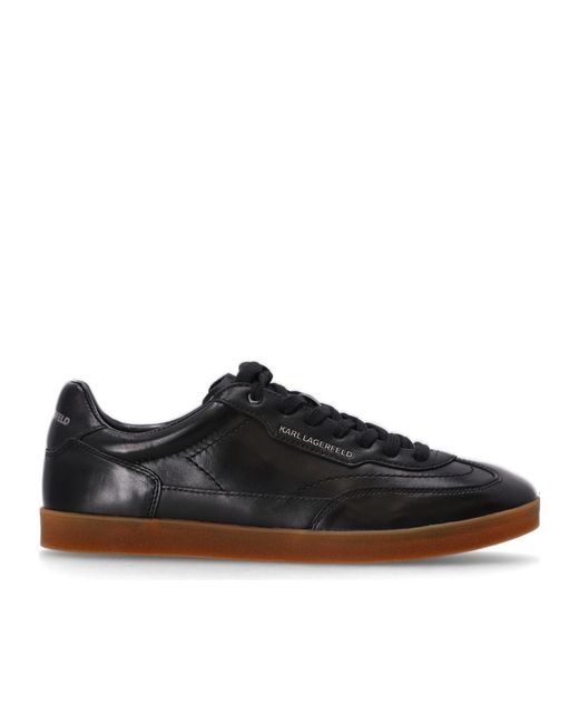 Karl Lagerfeld Black Kandidate Sneakers for men