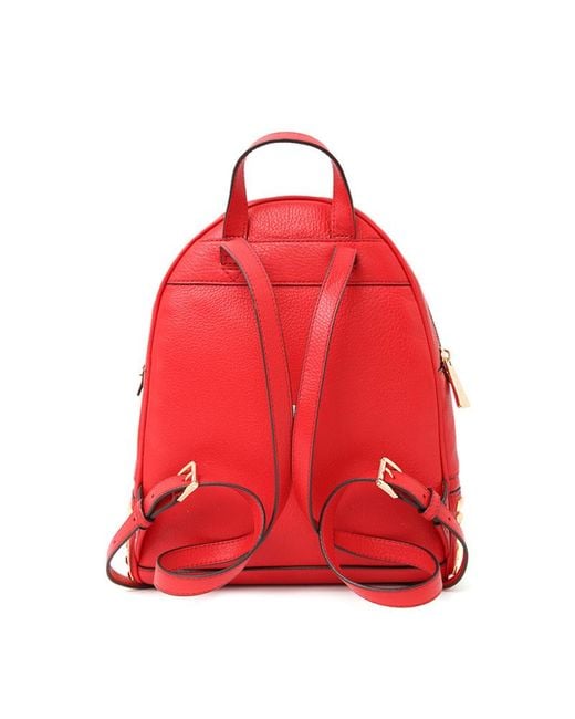 Michael Kors Red Rivet Detail Backpack