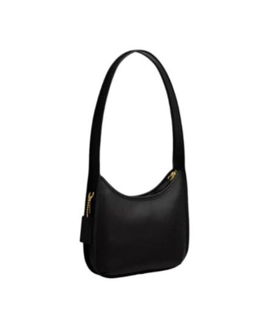 COACH Black Curve Zip Bag