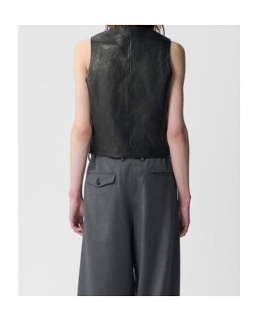 Ann Demeulemeester Black Alrik Vest for men