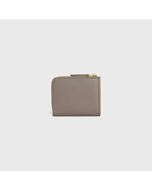 Céline Gray Zipper Wallet