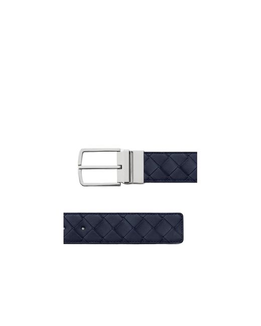 Bottega Veneta Multicolor Intrecciato Reversible Belt for men
