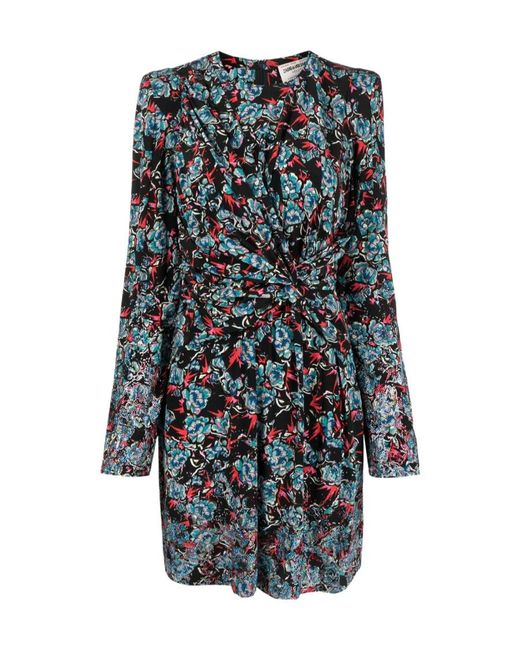 Zadig & Voltaire Multicolor Floral Print Dress