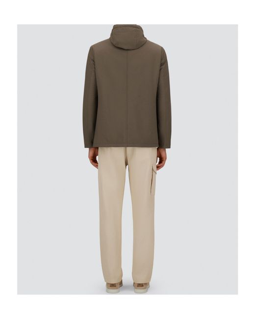 Herno Brown Comfort Stretch Resort Blazer for men