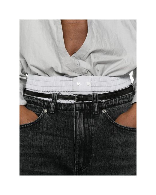 Alexander Wang Black Belt Loop Jeans