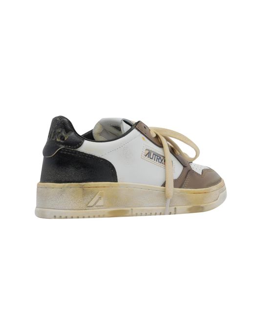 Autry Multicolor Round-Toe Sneakers