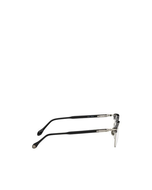 Matsuda White Logo Flat Mirror for men