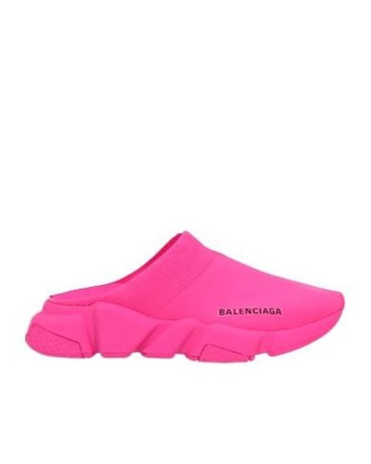 Balenciaga Pink Mules And Clogs