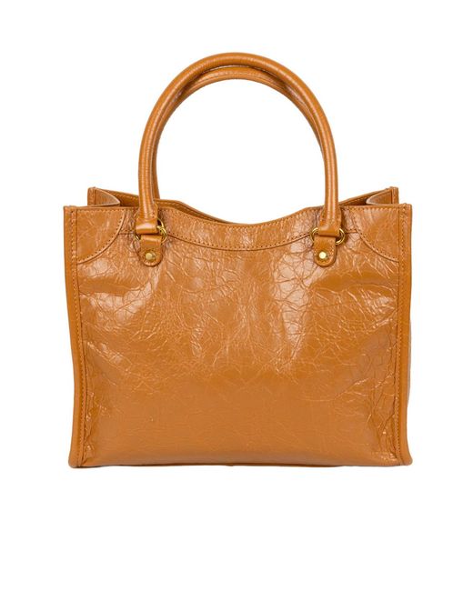 Balenciaga Brown Bags Lamb