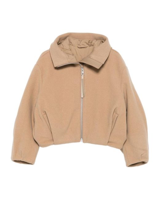 Canada Goose Natural Chilliwack Zip-Up Bomber Jacket