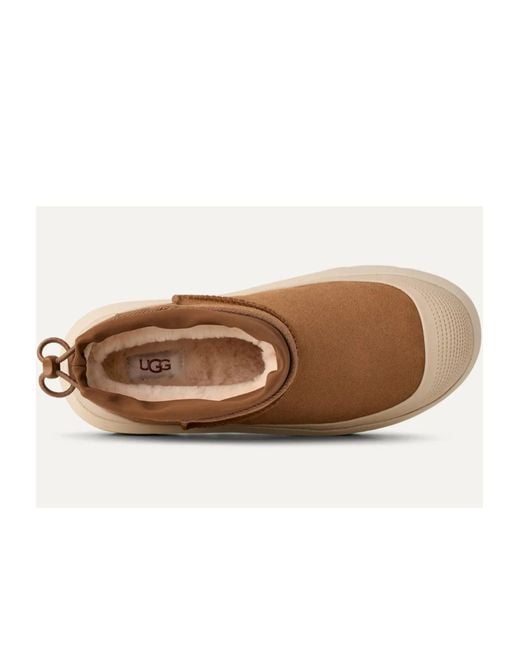 Ugg Brown Classic Ultra Mini Weather Hybrid Boots for men