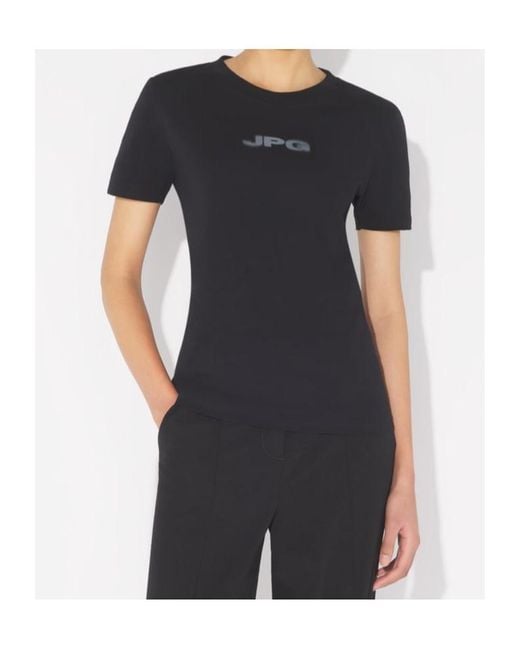 Jean Paul Gaultier Black The Jpg Baby Tee for men