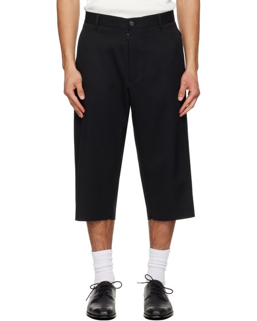 MM6 by Maison Margiela Blue Loose Fit Shorts for men