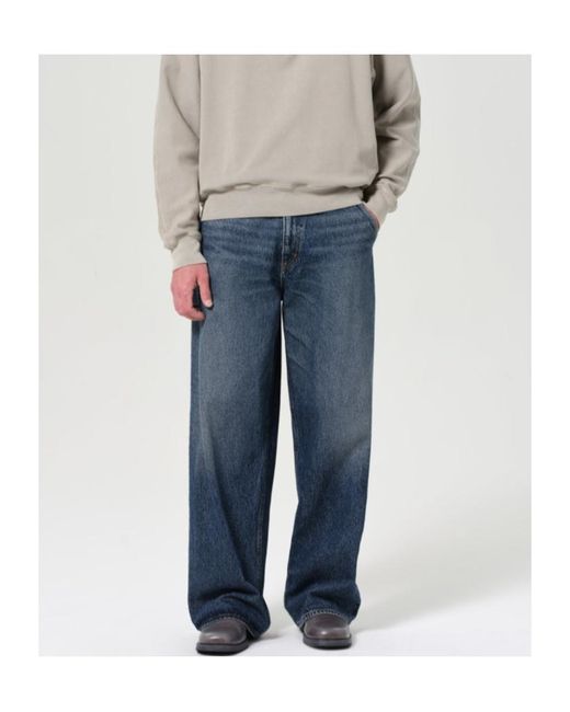 Agolde Blue Benton Pocket Jeans for men