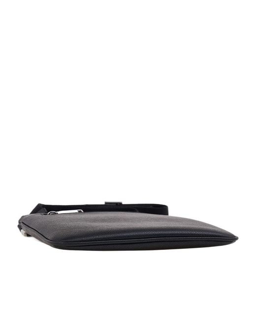 Boss Black Logo-Lettering Messenger Bag for men
