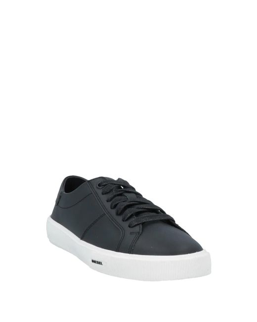 DIESEL Blue Solid Color Casual Shoes