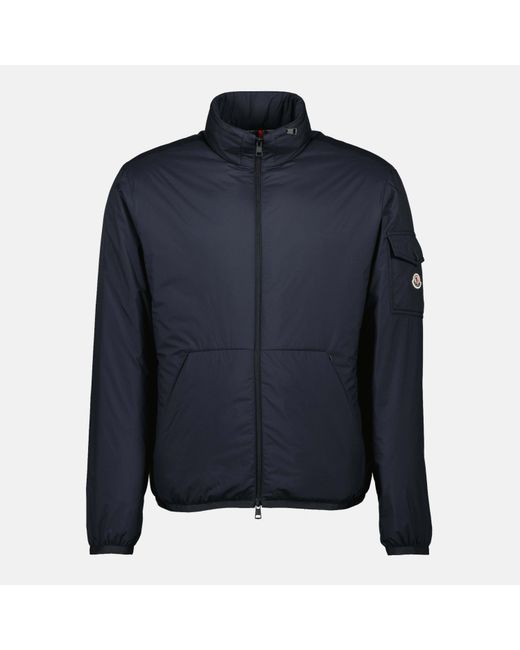 Moncler Blue Breezes Zip-Up Jacket for men