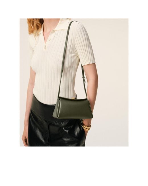 AMI White Ami Mini Carrousel Bag