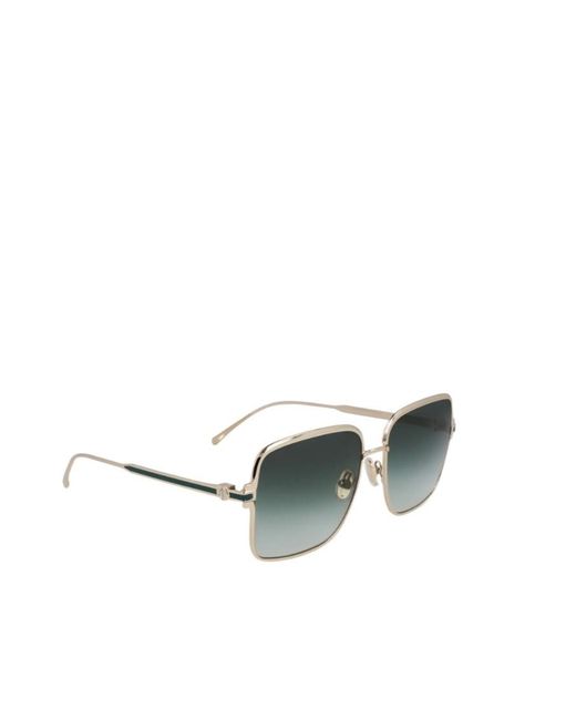 Ferragamo Green Sunglasses