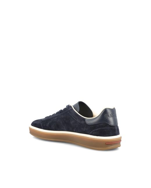 Loro Piana Blue Tennis Walk Sneakers for men