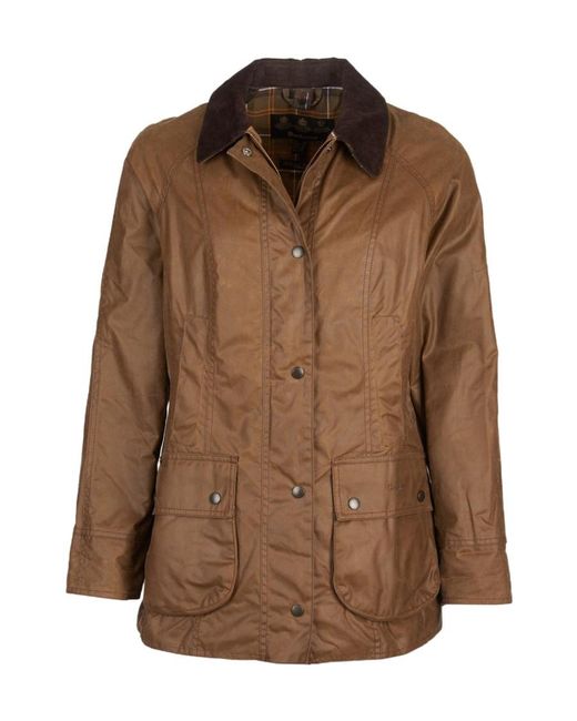 Barbour Brown Logo Casual Jacket
