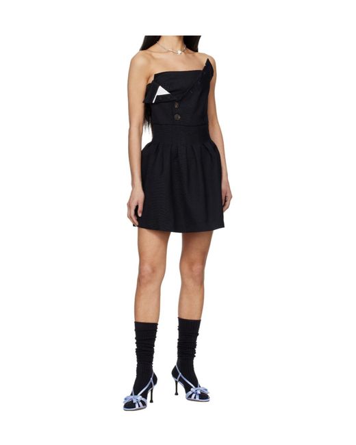 ShuShu/Tong Black Sleeveless Dress