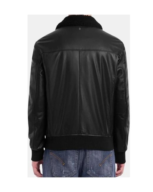 Dondup Black Jacket for men