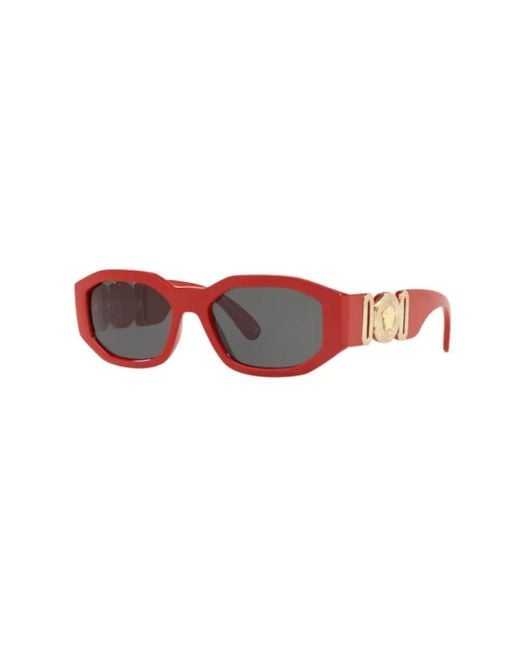 Versace Multicolor Irregular Square Sunglasses for men