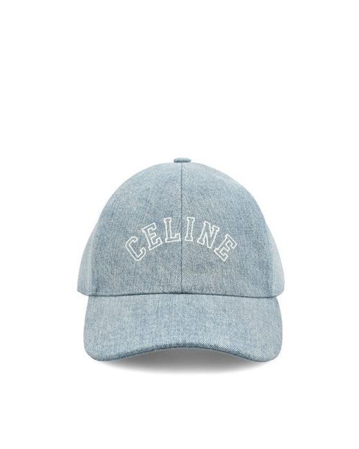 Céline Blue Logo Hat