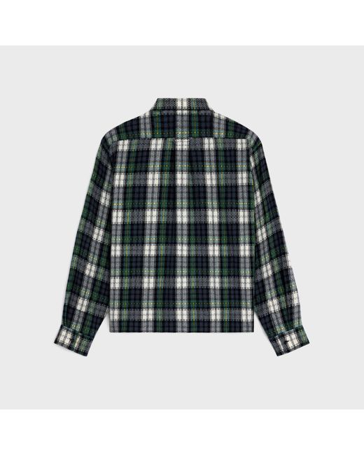 Céline Green Overshirt for men